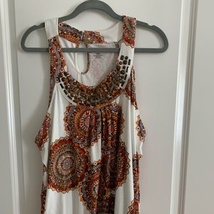 Lane Bryant Beaded Sleeveless Top